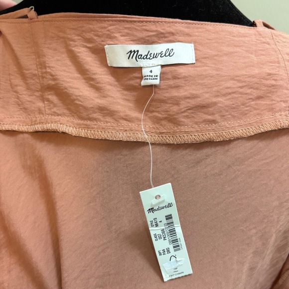 Madewell Layton Midi Slip Dress in Dusty Rose Size 4 NWT - Picture 5 of 13